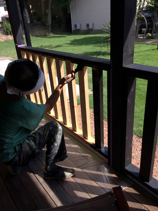 ウェスタン風の塗装7