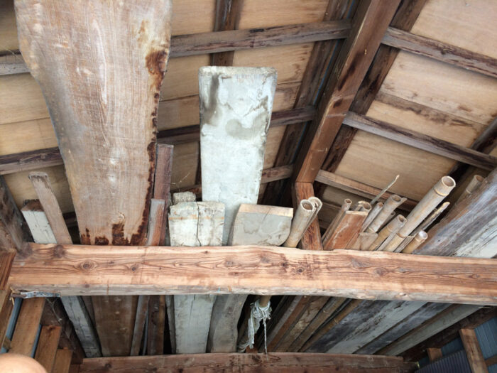 施工事例　木製看板3