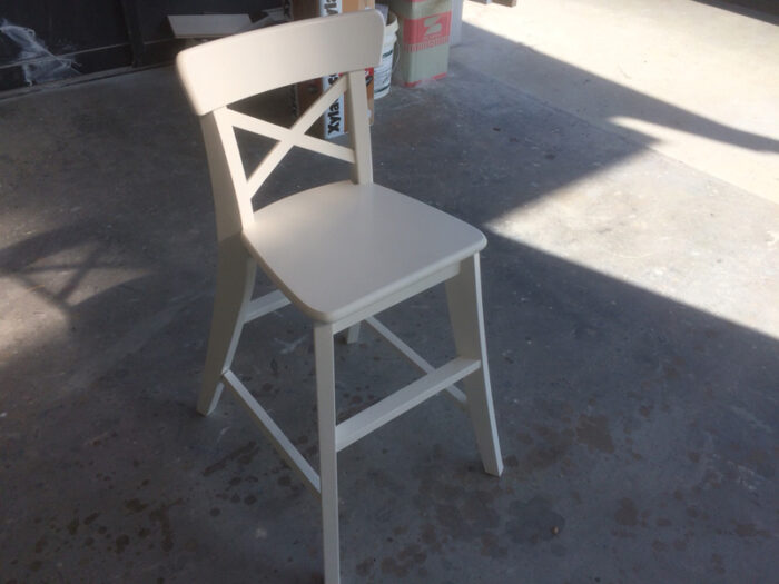 施工事例　エイジング塗装　椅子　リペイント2