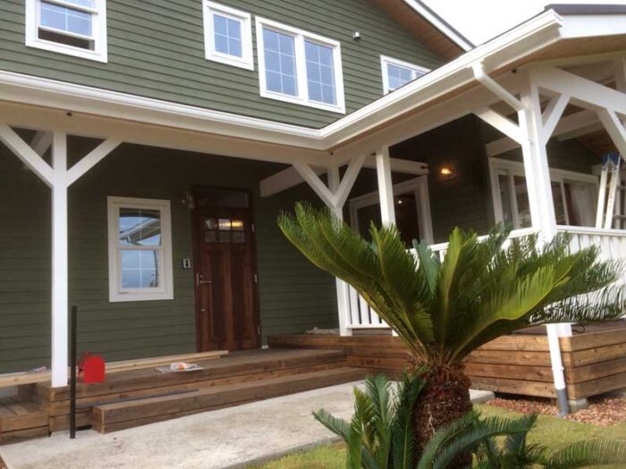 施工事例　新築　塗装2