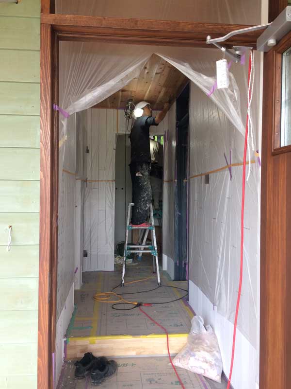 施工事例　新築　塗装3
