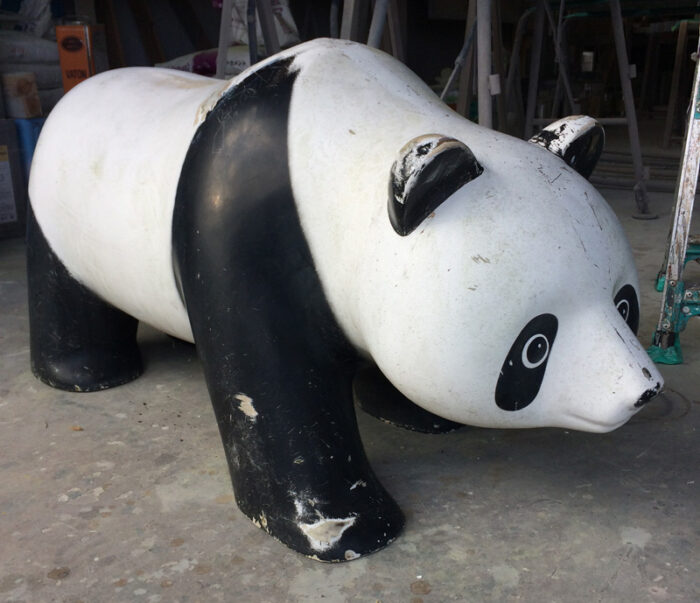 FRPパンダ修復2