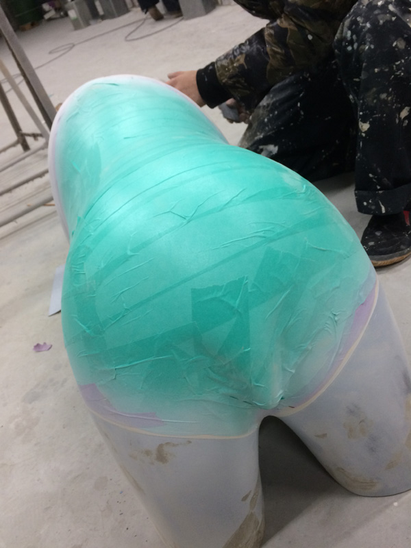 FRPパンダ修復10