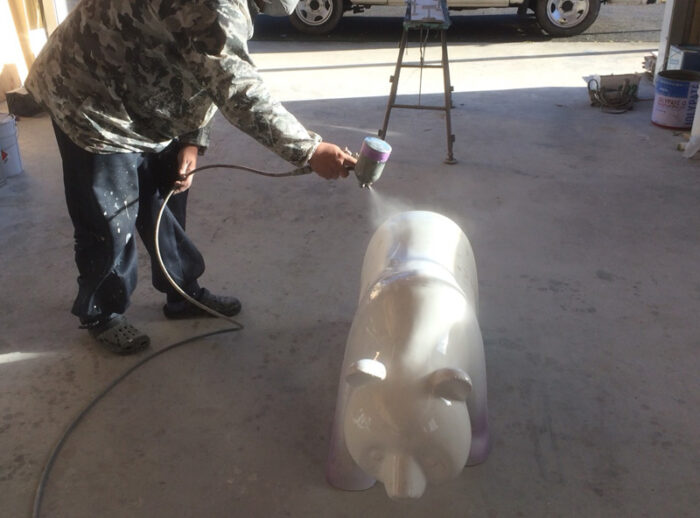 FRPパンダ修復12