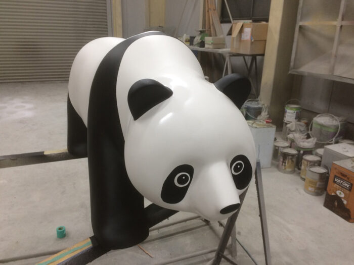 FRPパンダ修復13