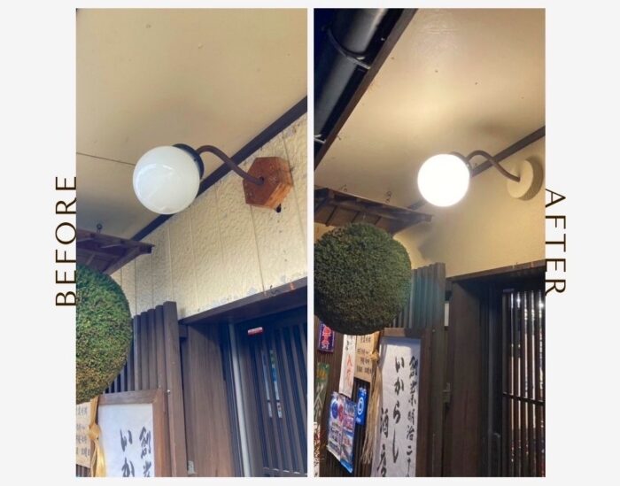 ベルアート 京壁風ジュラク仕上げ Before⇔After